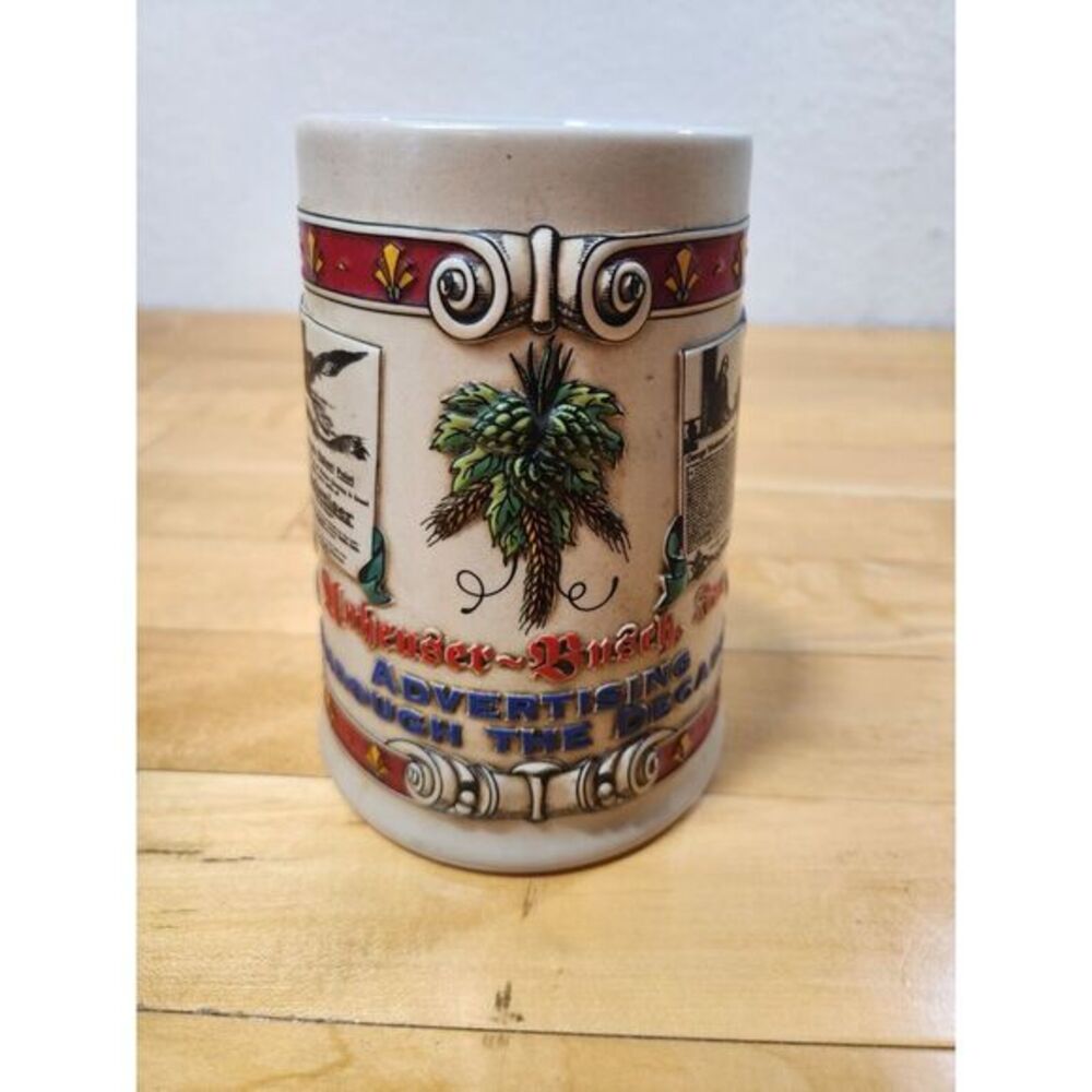 Budweiser Anheuser‎ Busch Advertising Through The Decades Stein 1911-1915 00602